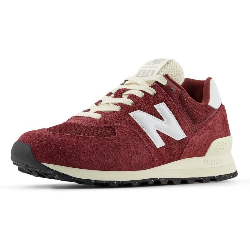 image:imageNew Balance UnisexAdult 574 V2Classic CrimsonWhiteAngora
