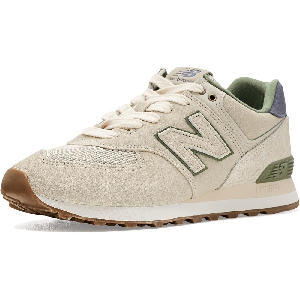 image:imageNew Balance UnisexAdult 574 V2Off WhiteDarker Nb Navy