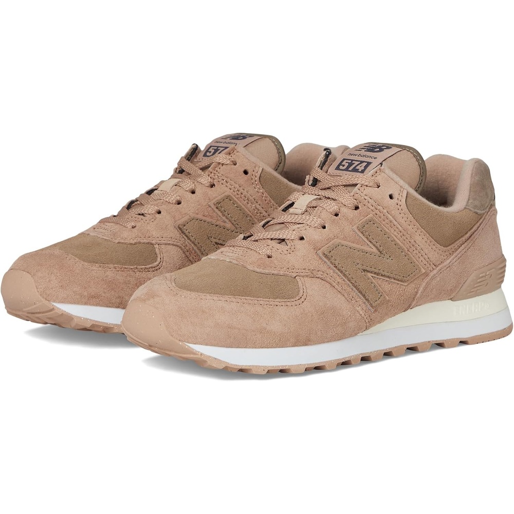 image:imageNew Balance Womens 574 ShoesFlat TaupeMushroomSea Salt
