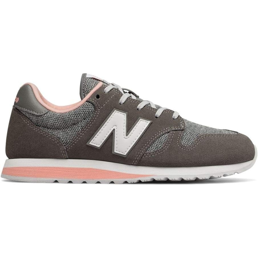 image:imageNew Balance Womens Fresh Foam 520 V9 Running ShoesGrey Castlerock Pink Mist Tlb
