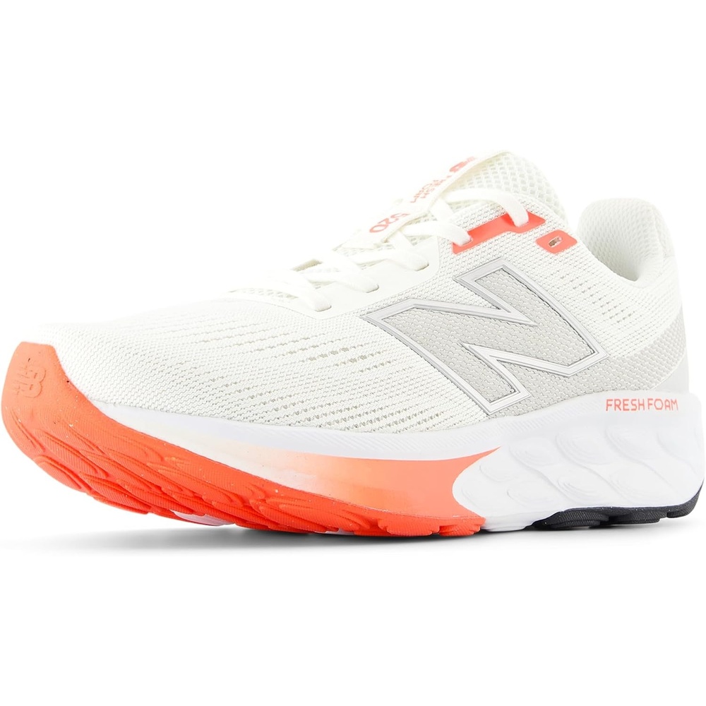 image:imageNew Balance Womens Fresh Foam 520 V9 Running ShoesSea SaltReflectionUrgent Red