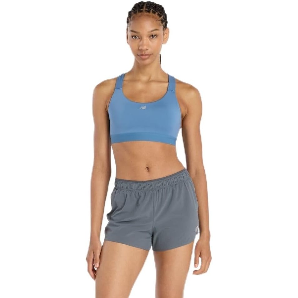 image:imageNew Balance Womens Nb Essential Train BraShoreline Blue