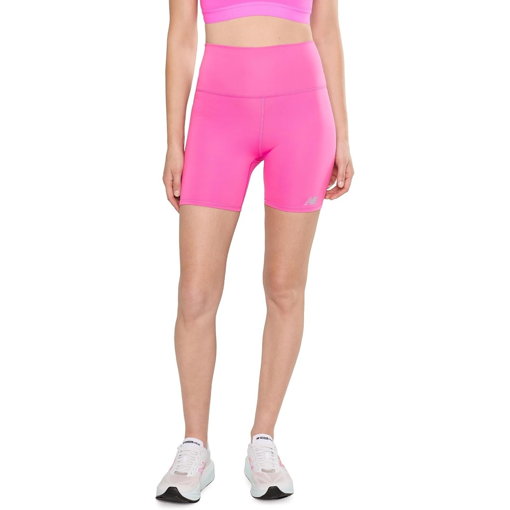 image:imageNew Balance Womens Nb Harmony High Rise Short 6Pink Satin