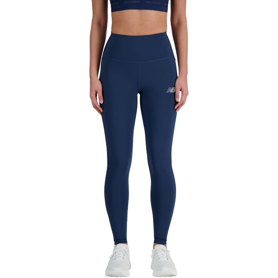 image:imageNew Balance Womens Nb Sleek High Rise Legging 27Nb NavyNb Navy