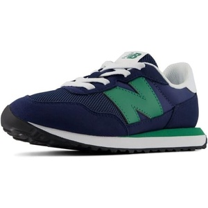 New Balance Kid’s 237 Bungee Lace Sneaker (Little Kid)(Nb Navy/Outfield)