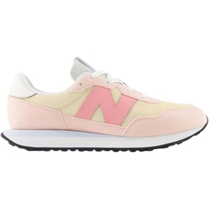 New Balance Kid’s 237 V1 Lace-Up Sneaker, Sherbert/Double Bubble, 5.5 W Big Kid