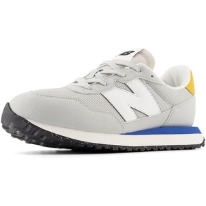 New Balance Kids 237 V1 Lace-up Sneaker(Brighton Grey/Blue Agate)