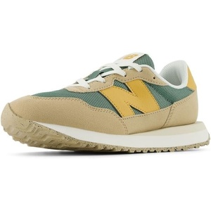 New Balance Kids 237 V1 Lace-up Sneaker(Dark Juniper/Dried Apricot)