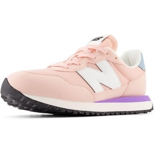 New Balance Kids 237 V1 Lace-up Sneaker(Pink/Violet Crush)