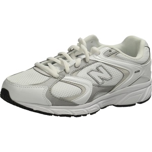 New Balance Kids’ 408 V1 Lace-up(Nb 103 White/Silver Metallic)