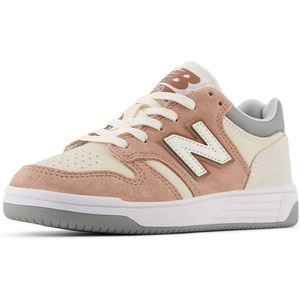 New Balance Kids 480 V1 Lace-up Sneaker(Landslide/Linen/Pecan)