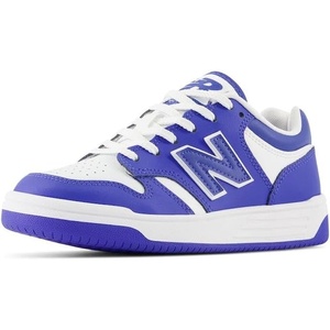New Balance Kids 480 V1 Lace-up Sneaker(Marine Blue/White)