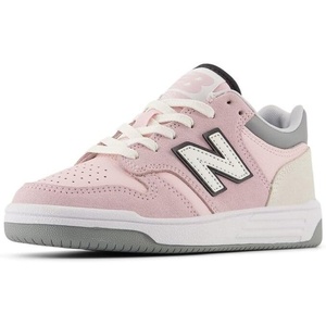 New Balance Kids 480 V1 Lace-up Sneaker(Twilight Haze/Rose Sugar)