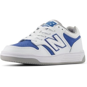 New Balance Kids 480 V1 Lace-up Sneaker(White/Sea Stone)
