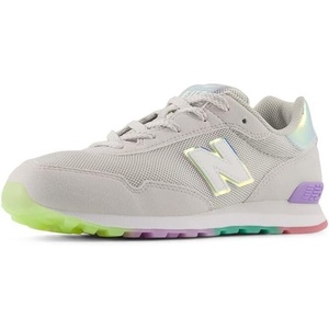 New Balance Kids 515 (Big Kid)(Grey Matter/Lilac Glo)