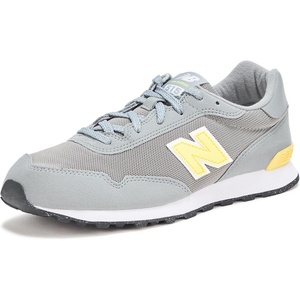 New Balance Kids 515 (Big Kid)(Slate Grey/Punch Yellow)
