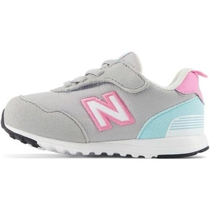 New Balance Kids’ 515 New-b Hook & Loop(Rain Cloud/Reflection/Signal Pink)