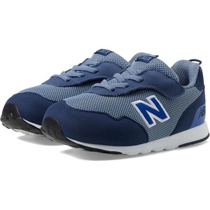 New Balance Kids’ 515 V1 Hook and Loop Sneakers(Artic Grey/Team Royal)