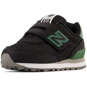New Balance Kids’ 515 V1 Lace-up Sneaker(Black/Jade)