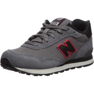 New Balance Kids’ 515 V1 Lace-up Sneaker(Castlerock/Velocity Red)