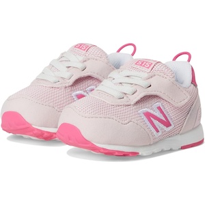 New Balance Kid’s 515 V1 NEW-B Hook & Loop Sneaker, Rose Sugar/Dragon Berry, 2 M Infant