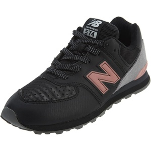 New Balance Kid’s 574 V1 Classic Lace-Up Sneaker (Big Kid)(Black)
