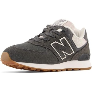 New Balance Kid’s 574 V1 Classic Lace-Up Sneaker (Big Kid)(Blacktop/Sea Salt)