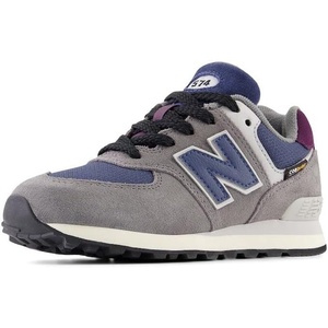 New Balance Kid’s 574 V1 Classic Lace-Up Sneaker (Big Kid)(Castlerock/Nb Navy)