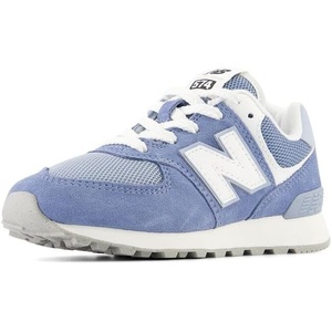 New Balance Kid’s 574 V1 Classic Lace-Up Sneaker (Big Kid)(Mercury Blue/White)
