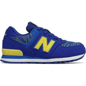 New Balance Kid’s 574 V1 Classic Lace-Up Sneaker (Big Kid)(Team Royal/Laser Blue)