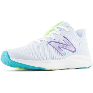 New Balance Kids Fresh Foam Arishi V4 Running Shoe (Little Kid)(Ice Blue/Electric Indigo/White)