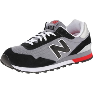 New Balance Mens 515 V1 Classic(Black/Silver/Red)