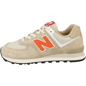 New Balance Men’s 574 Vulc Sneakers(Bone/Orange)