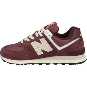 New Balance Men’s 574 Vulc Sneakers(Maroon/Grey)
