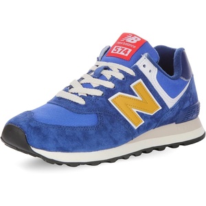 New Balance Men’s 574 Vulc Sneakers(Navy/Gold)