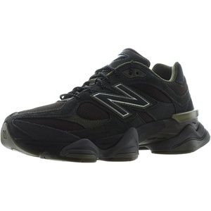 New Balance Men’s 9060 Sneakers(Dark Grey/Army Green/Jet Black)