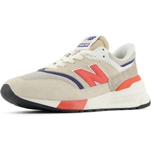 New Balance Men’s 997H Sneaker(Linen/Blast Red)
