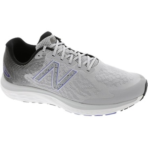 New Balance Men’s Fresh Foam 680 V7 Running Shoe(Aluminum Grey/Black/Marine Blue)