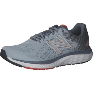 New Balance Men’s Fresh Foam 680 V7 Running Shoe(Grey/Ghost Pepper/Black)