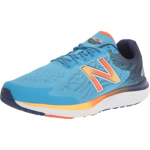 New Balance Men’s Fresh Foam 680 V7 Running Shoe(Vibrant Sky/Vibrant Orange)