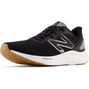 New Balance Men’s Fresh Foam Arishi V4 Running Shoe(Black/Silver Metallic)