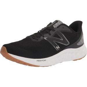 New Balance Men’s Fresh Foam Arishi V4 Running Shoe(Black/Silver Metallic/Gum 020)