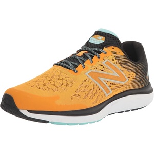 New Balance Men’s Fresh Foam V1 Slide Sandal(Marigold/Black/Surf)