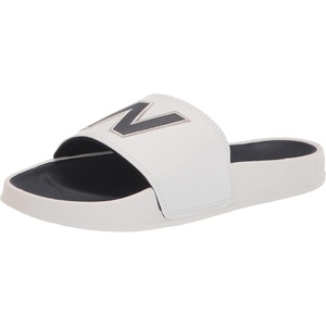 New Balance Men’s Fresh Foam V1 Slide Sandal(White/Navy)