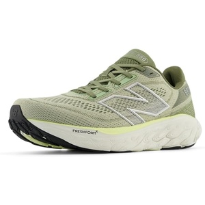 New Balance Men’s Fresh Foam X 880 V14 Running Shoe(Olivine/Silver Metallic/Limelight)