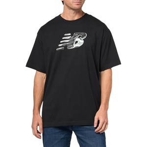 New Balance Men’s Graphic T-Shirt(Black / Future Tech Nb)