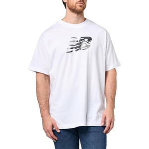 New Balance Men’s Graphic T-Shirt(Nb White / Future Tech Nb)