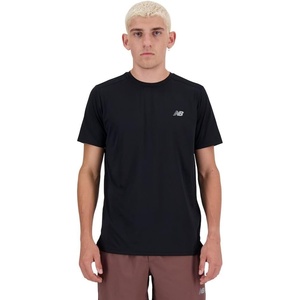 New Balance Men’s Sport Essentials Heathertech T-Shirt(Black)