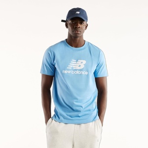 New Balance Men’s Sport Essentials Logo T-Shirt(Analog Blue)