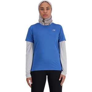 New Balance Sport Essentials T-Shirt(Blue Agate)